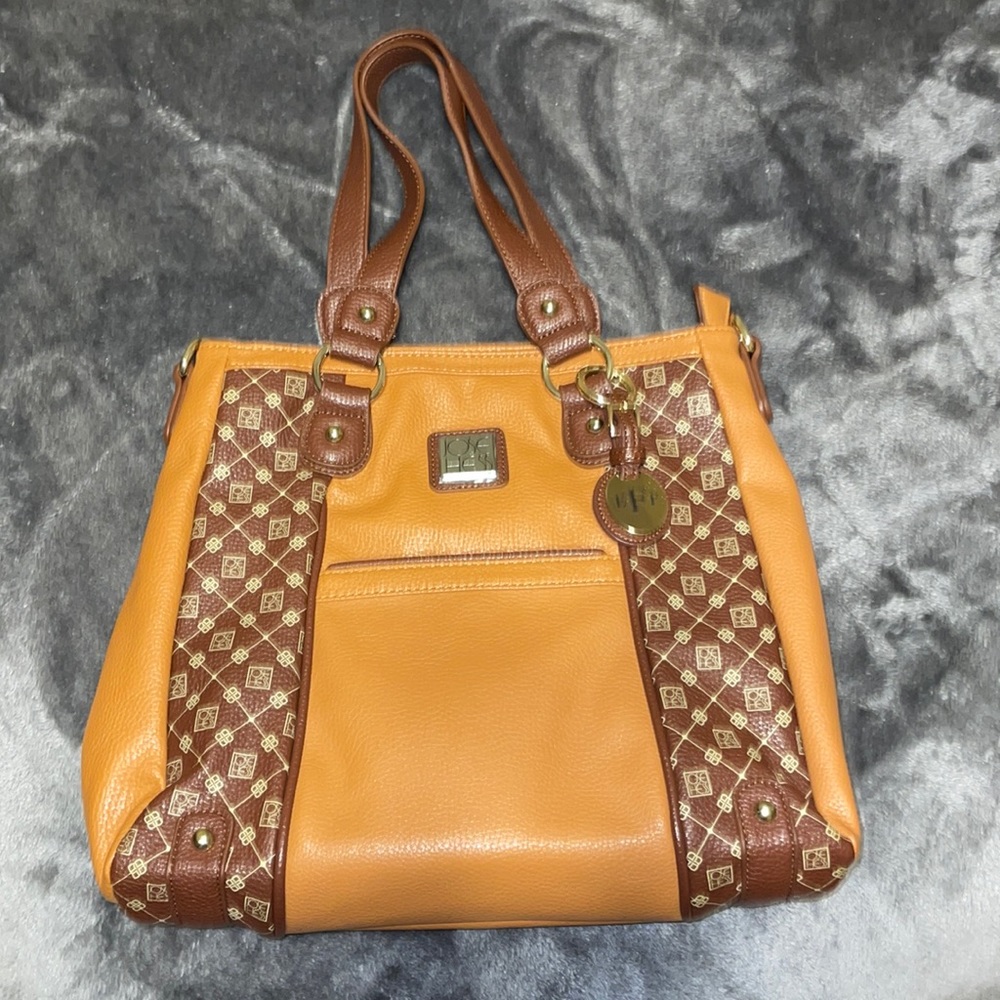 Two tone Brown José Hess Purse